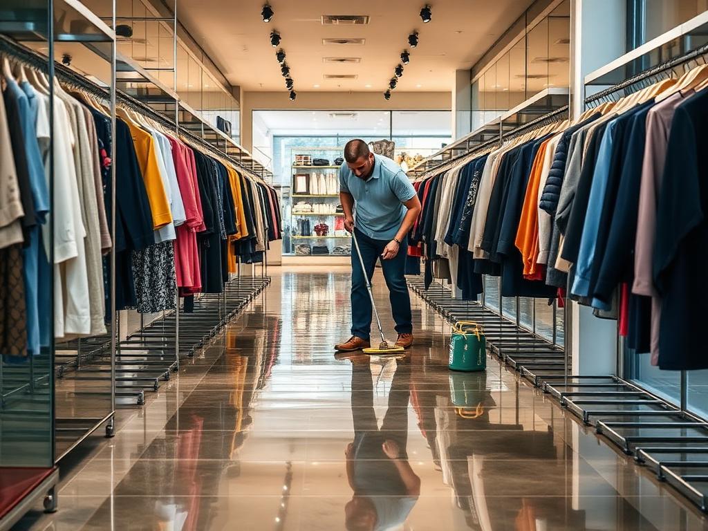 Retail Shop Cleaning service in the UK